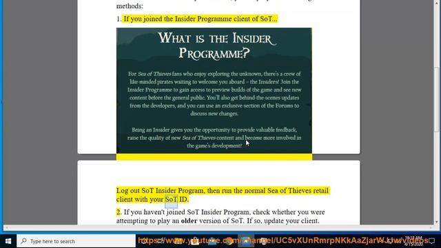 Fix Strawberrybeard error in Sea of Thieves on Windows 10 смотреть онлайн