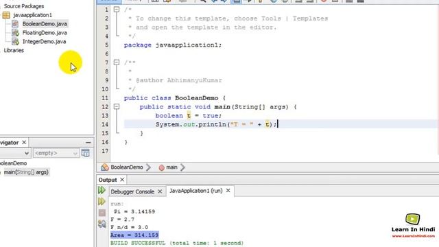 8. Boolean Data Type in Java смотреть онлайн