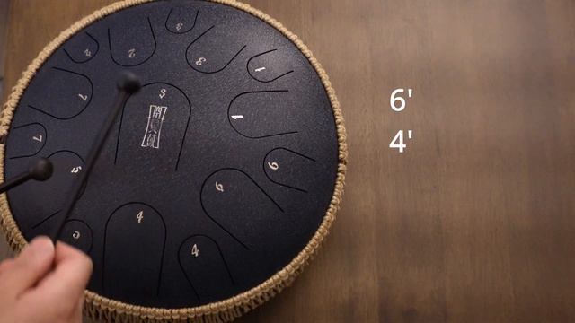 Steel Tongue Drum Basic Tutorial by Soothing Kim смотреть онлайн