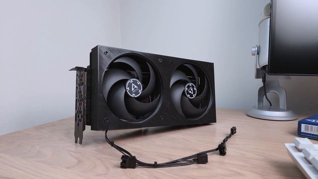 I've designed a new shroud for my EVGA RTX 3060 Ti FTW3 ( 120mm fans included ) смотреть онлайн