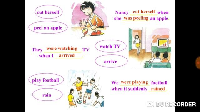 Past Continuous tense usage in daily conversation смотреть онлайн