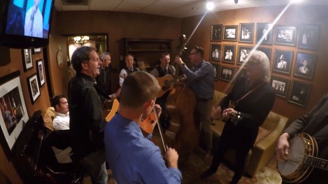 Backstage With Ricky Skaggs And Kentucky Thunder. 