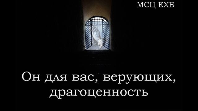 "Он для вас, верующих, драгоценность". А. Б. Степанов. МСЦ ЕХБ. смотреть онлайн