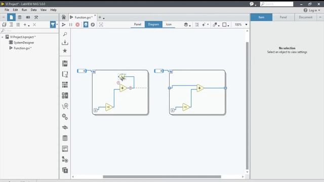 Feedback Node in LabVIEW NXG 5.0.0 смотреть онлайн