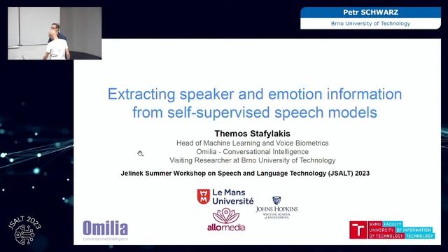 Speaker identification, deep fake; speaker & emotion information self-supervised speech models смотреть онлайн