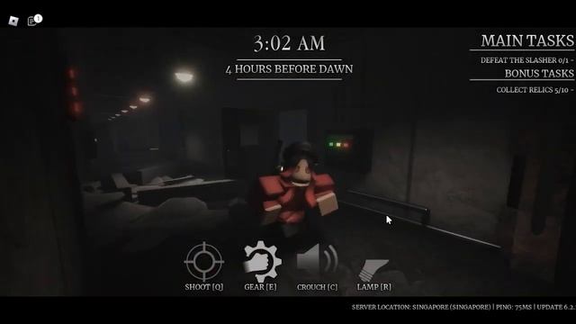 Flamethrower Gameplay(Post Nerf) on H.U.N.T. Mode - Roblox Survive The Night смотреть онлайн