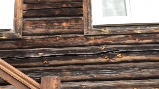 Старый сруб, чем утеплить? смотреть онлайн