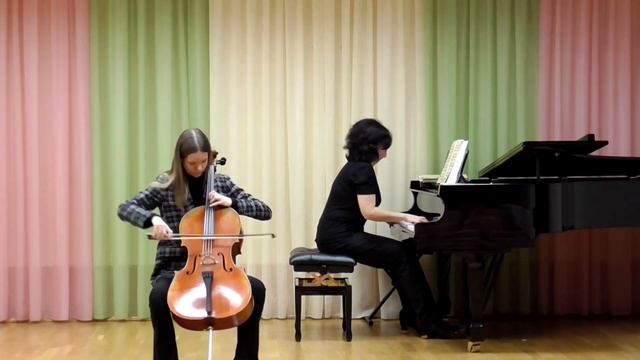 Р.Глиэр "Листок из альбома", Малишенко Дарья, 12 лет 6 класс виолончель смотреть онлайн