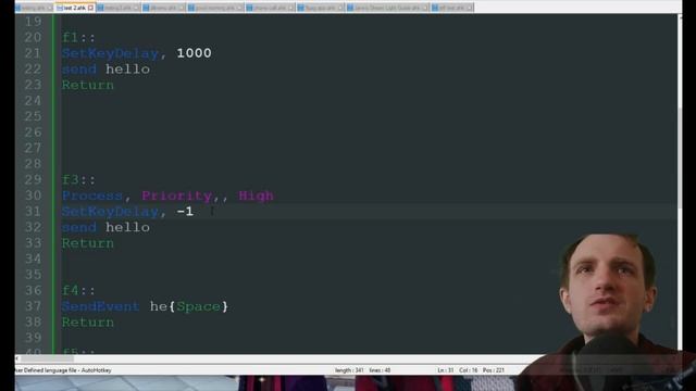 AutoHotkey - Intro - How to Use SetKeyDelay and SendLevel. смотреть онлайн