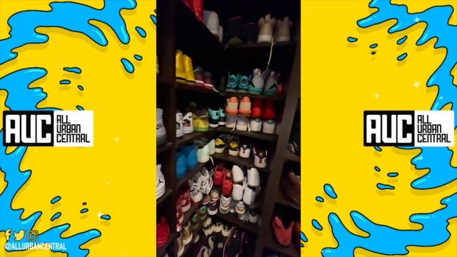 DJ Khaled Stunts On Fat Joe Sneaker Game ? Gives Tour of His Jordan Collection смотреть онлайн