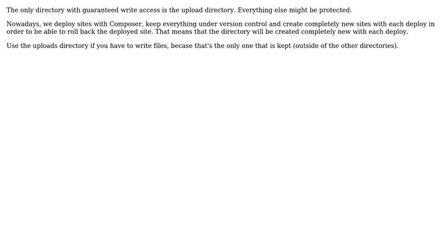 Wordpress: What WP folder can I use to write files to? (4 Solutions!!) смотреть онлайн