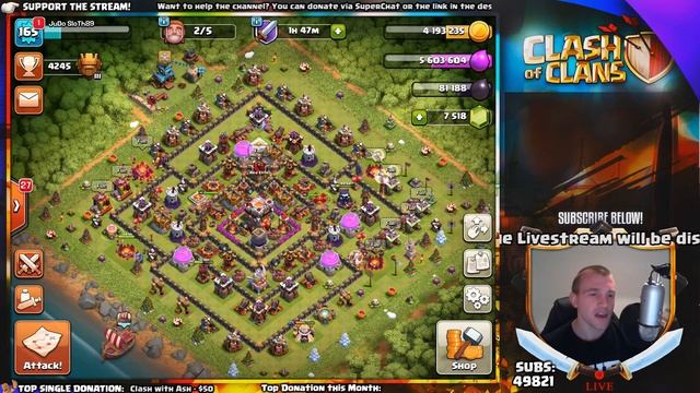 Clan Games LIVE in Clash of Clans! смотреть онлайн