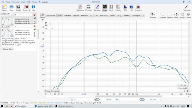 Time and phase alignment with a USB microphone - a REW tutorial смотреть онлайн