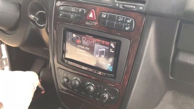 Mercedes G55 Pioneer Double Din Radio Touch Screen Los Angeles