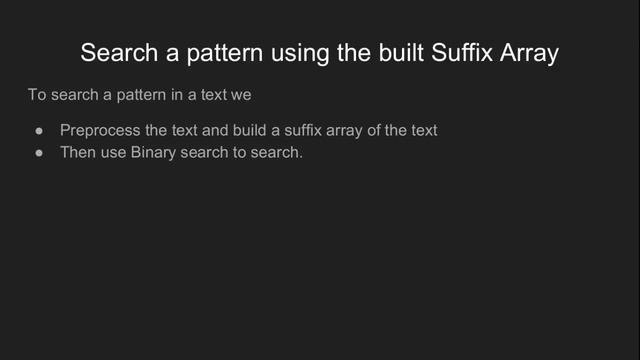 Suffix Array | Set 1 | Introduction (Explanation) | GeeksforGeeks смотреть онлайн