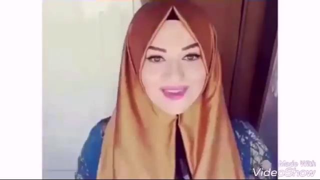 Красивый хиджаб.Как красиво завязать платок. смотреть онлайн