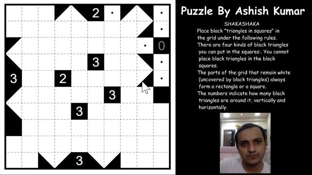 How to solve a Shakashaka puzzle ? смотреть онлайн