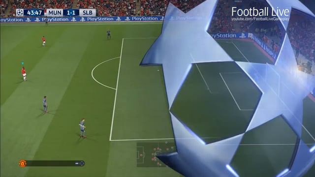 PES 2018 | MANCHESTER UNITED vs BENFICA | UEFA Champions League (UCL) | Gameplay PC смотреть онлайн