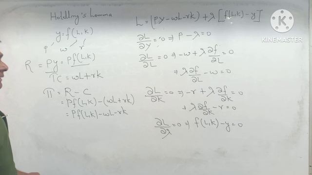 Hotelling Lemma MEC-101 Microeconomic Analysis MAEC MEC IGNOU BECC -104 mathematical methods In Eco смотреть онлайн