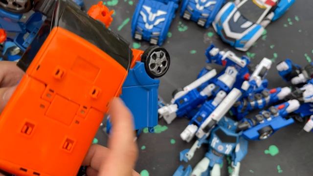 Underground Car Blue - Various Transformers Hellocarbot Tobot Color Truck Robot Toys!
