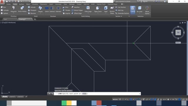 Sloped Roof in AutoCAD || AutoCAD 3d Roof design Tutorial смотреть онлайн