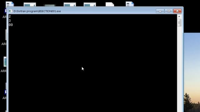 014: FORTRAN PROGRAM TO FIND ROOT OF CUBIC POLYNOMIAL USING BISECTION METHOD смотреть онлайн