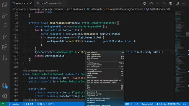VS Code tips — Peek definition смотреть онлайн