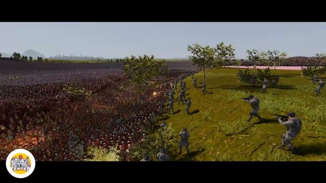 CAN GENGHIS KHAN CHANGE THE FATE OF THE FORTRESS DEFENSE? - Epic Battle Simulator 2 - UEBS 2 смотреть онлайн