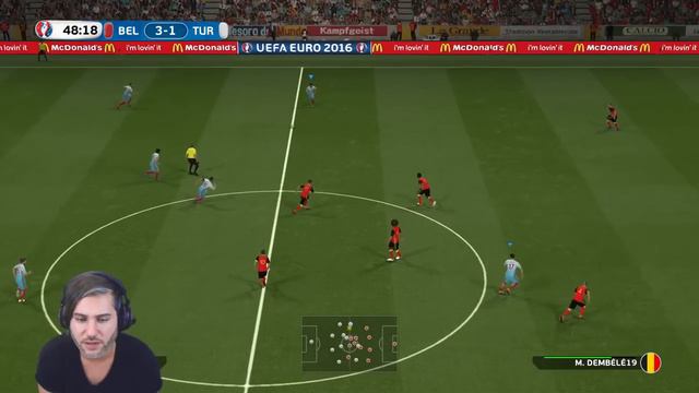 UEFA EURO 2016 ★ TÜRKİYE Macerası #04 ★ BELÇİKA ★ Hazard vs Emre Mor | PES 2016 | PS4 | SON 16 смотреть онлайн