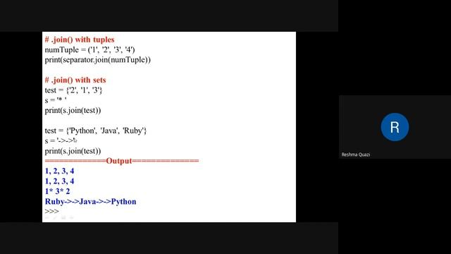 Unit III (Modifying String in Python) смотреть онлайн