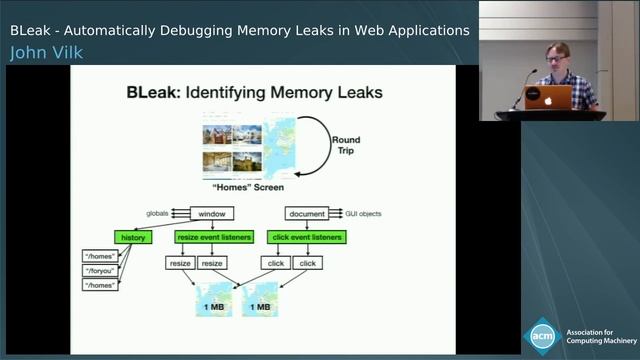 BLeak: Automatically Debugging Memory Leaks in Web Applications смотреть онлайн