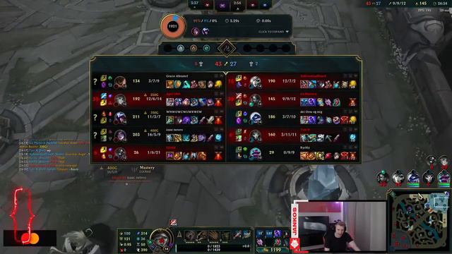 Jankos RAGES in Soloqueue смотреть онлайн