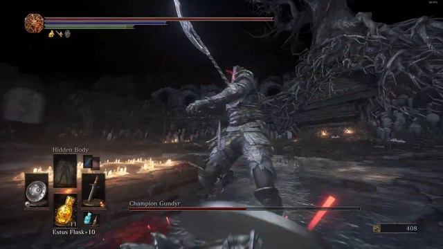 Dark Souls 3 | Champion Gundyr Bossfight First Person Mod | Parry Only | NG+9 смотреть онлайн