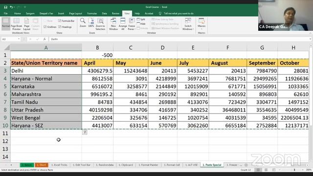 Day-1: 4 Days Online Excel Certificate Course смотреть онлайн