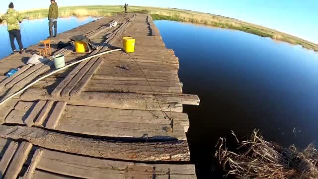 Рыбалка ПАУКОМ в СИБИРИ... смотреть онлайн