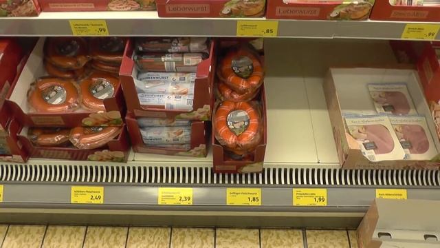 Цены в продуктовом магазине 2, пельмени и др. Клеве, Германия (Germany) смотреть онлайн