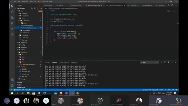 Laravel - DSI2 - ISET Bizerte - 2021 - Meeting#5 - First dev process + Auth + Bootstrap смотреть онлайн