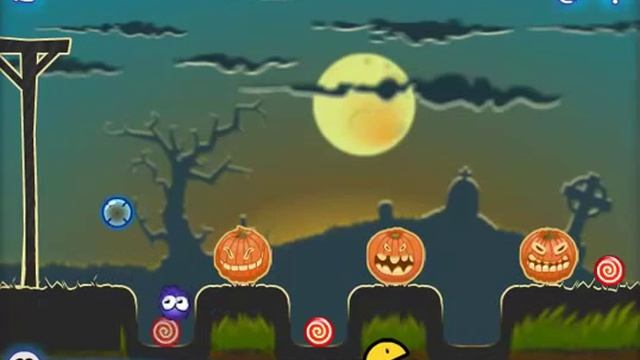 Catch the Candy Halloween Walkthrough All Levels 1 20 смотреть онлайн