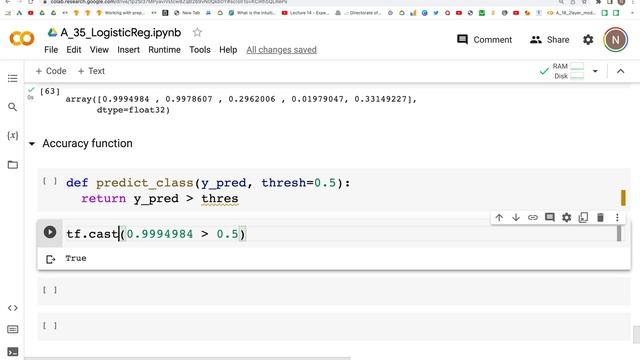 35: Logistic Regression | TensorFlow | Core API | Tutorial смотреть онлайн