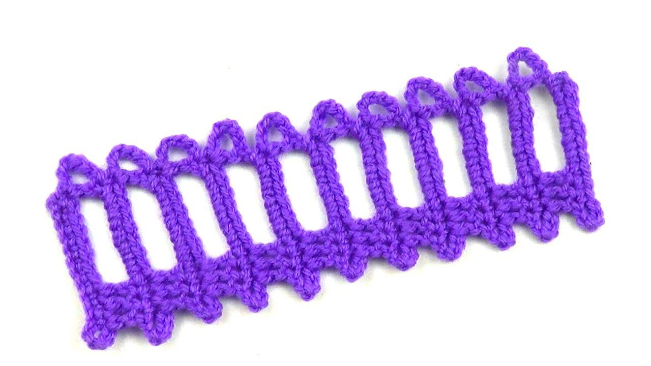 Ажурная тесьма Заборчик   Openwork Braid Fence