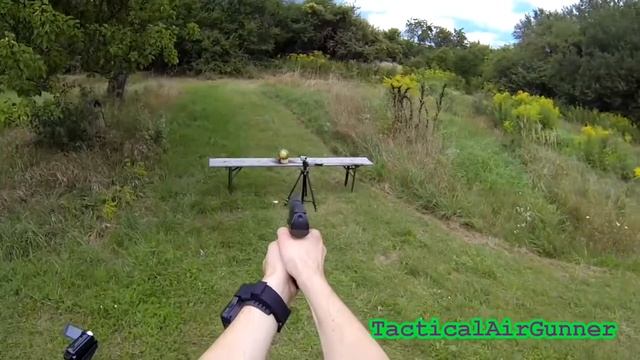 BB & Pellet Pistol vs. Watermelon смотреть онлайн