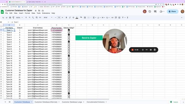 Import More Than 500 Rows from Google Sheets to Zapier смотреть онлайн