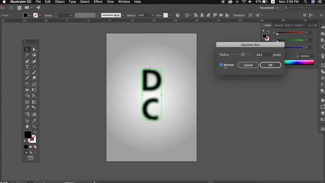 Halftone Text Effect | Illustrator Tutorial смотреть онлайн