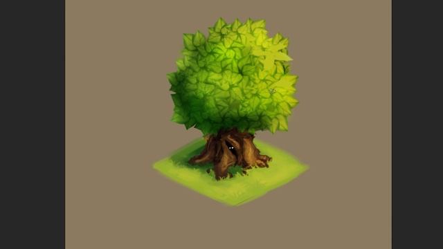 How to draw isometric tree for games смотреть онлайн