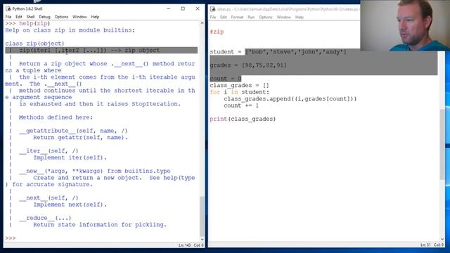 Python Basics Zip смотреть онлайн