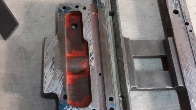 Ремонт токарного 16У04П. Плот+фартук. смотреть онлайн