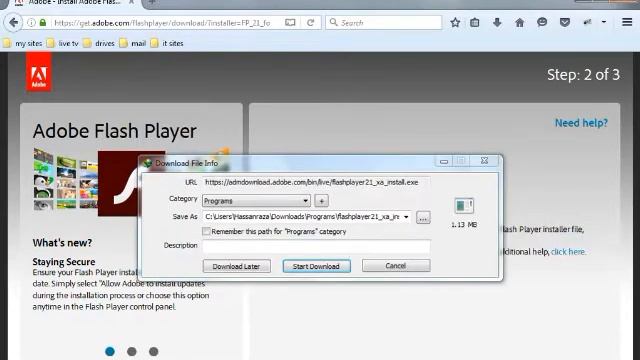 How to install Flash for your browser.(Firefox or Opera) смотреть онлайн