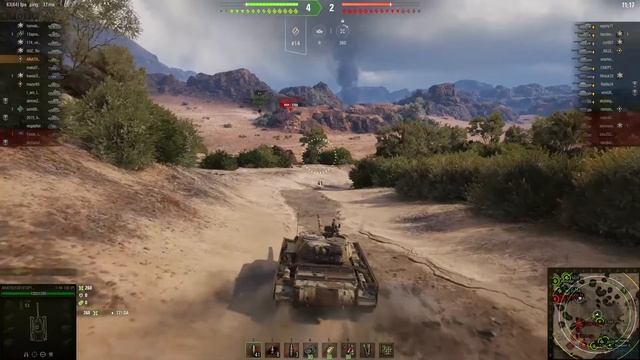 Смотрим на что способен подарок от Ростелекома. Танк Т-44-100(Р). World of Tanks смотреть онлайн