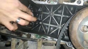 Ремонт Honda Dio 27 (af18e) .Заміна сальників колінвала