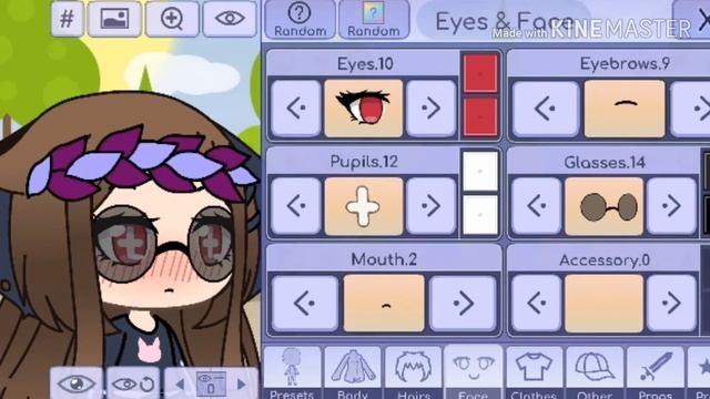 Как делать мой скин (Gacha life) смотреть онлайн